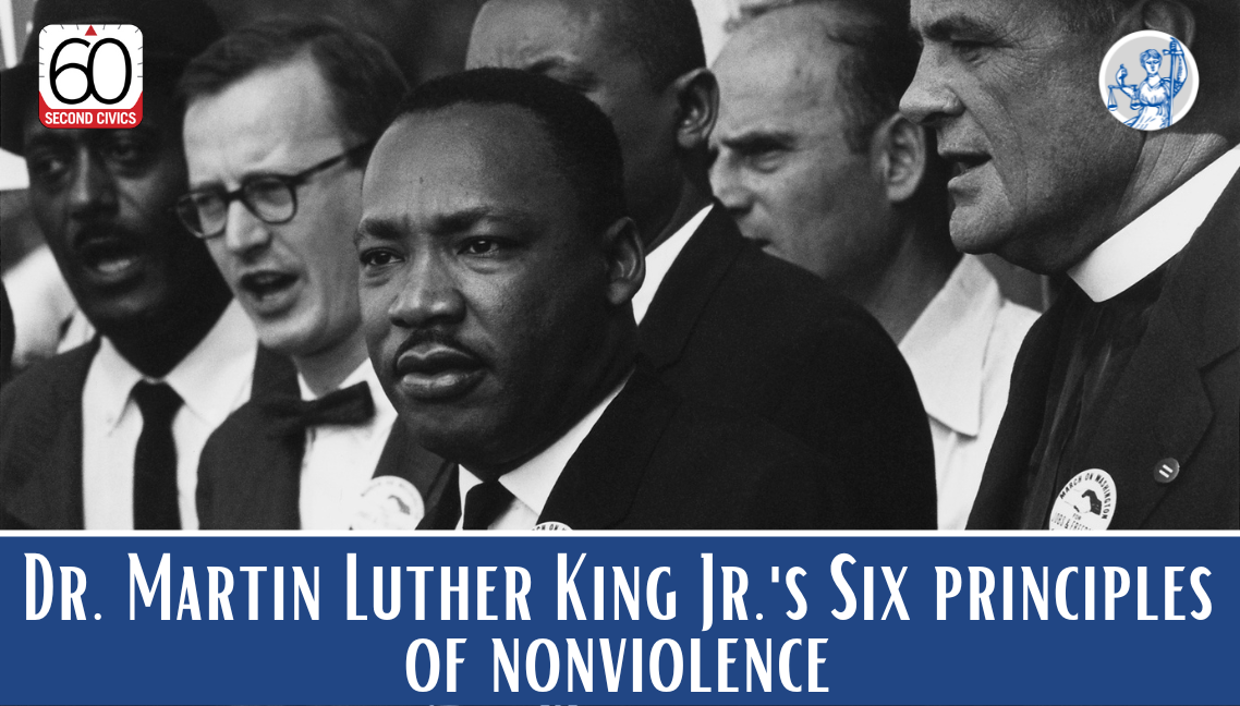 Dr. Martin Luther King Jr.'s Six Principles Of Nonviolence - Civiced.org